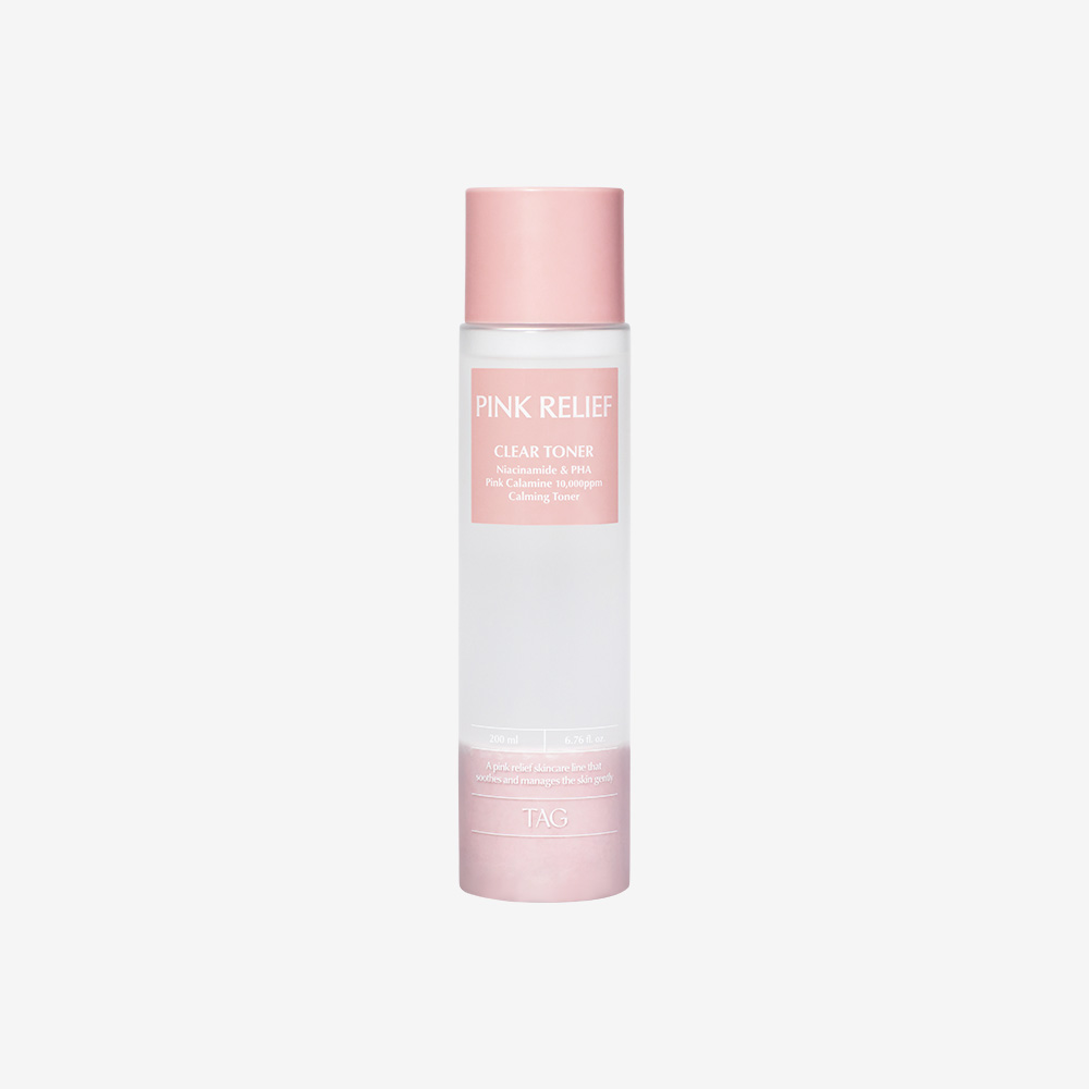 PINK RELIEF CLEAR TONER
