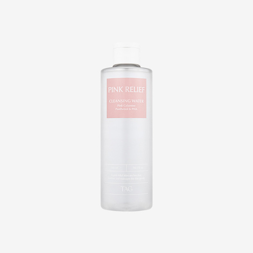 PINK RELIEF CLEANSING WATER