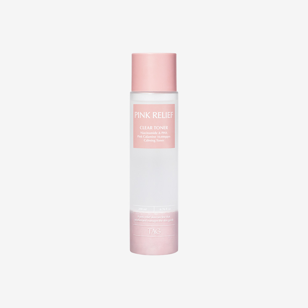 TAG PINK RELIEF CLEAR TONER